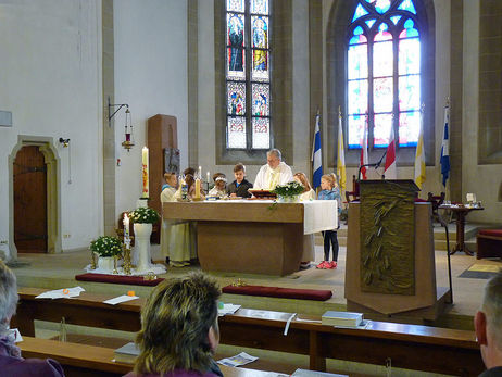 Dankgottesdienst der Kommunionkinder